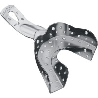 Abformlöffel bezahnt - 1 db, alsó méret B4, perforált - 4972-214