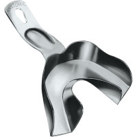 Abformlöffel bezahnt - 1 db, alsó méret B4, tömör - 4970-214