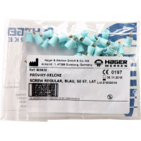 Prophy Kelche Packung 50 darab, kék, regular, schraubbar