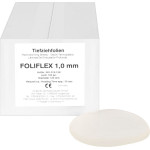 Foliflex, 10 darab, transparent, Ø 120 mm, Stärke 1 mm