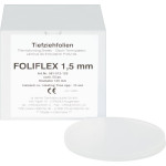 Foliflex Packung 50 darab, transparent, Ø 120 mm, Stärke 1,5 mm Foliflex Packung 50 darab, transparent, Ø 120 mm, Stärke 1,5 mm