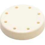 Fúrótartó, vanille, kicsi, kerek, 1 darab