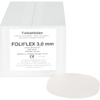 Foliflex Packung 50 darab, transparent, Ø 120 mm, Stärke 3 mm