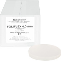 Foliflex Packung 50 darab, transparent, Ø 120 mm, Stärke 4 mm