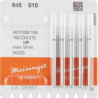 Diamanten 845, gyémántcsiszoló, kék, ISO 010, HP, 5 darab