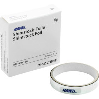 HANEL Shimstock-Folie, 8 µm - Rolle 5 m lang, 8 mm breit, metallic - 480180 HANEL Shimstock-Folie, 8 µm - Rolle 5 m lang, 8 mm breit, metallic - 480180