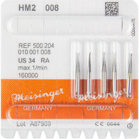 HM-Bohrer 2, fúró, ISO 008, RA, 5 darab