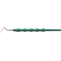 DEPPELER™ Parosonden - 1 db, PP12 mit DMSV Griff, zöld, Spitze Ø 0,5 mm, Graduierung (3-6-9-12 mm) - PP12+DMS-V