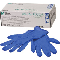 MICRO-TOUCH® Nitrile Accelerator-Free - 100 darabos csomag, puderfrei, kék, M - 700103 MICRO-TOUCH® Nitrile Accelerator-Free - 100 darabos csomag, puderfrei, kék, M - 700103