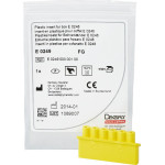 Betét, Turbina (FG, Ø 1,6 mm, ISO 314, 19 mm) sárga, műanyag, 1 darab