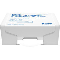 Polírozó kefe (Profilaxis) ( 835/10 ), Könyökdarab (CA, Ø 2,35 mm, ISO 204, 22 mm) nem sterilizálható, fehér, Muszor sörték (Nylon), 10 darab