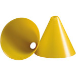 Önto tölcsér formázó (M), sárga, Műanyag, 10 darab