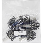 Gaumenpolierbürsten Packung 6 darab, fekete, Nr. 145
