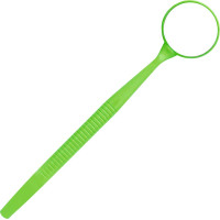 Zirc Mega Mirror – Demo Spiegel - Stück Ø 6,35 mm, neongrün - 50Z309P