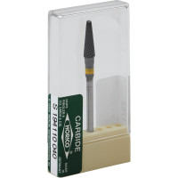 Labor frézer (Keresztfogazás) (Black Coated) (79), Kézidarab (HP, Ø 2,35 mm, ISO 104, 44,5 mm) ISO 40 extra finom, Keresztfogazás, Keményfém, 13 mm, 1 darab