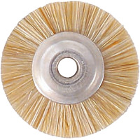 Radbürste Hand, 1 darab, polírozó kefe, szereletlen, sörte fehér 19 mm, 12 darab