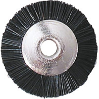 Radbürste Hand, 1 darab, polírozó kefe, szereletlen, sörte fekete 19 mm, 12 darab