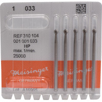 Stahlbohrer 1, acél-fúró, ISO 033, HP, 5 darab