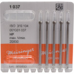 Stahlbohrer 1, acél-fúró, ISO 037, HP, 5 darab