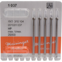 Stahlbohrer 1, acél-fúró, ISO 037, HP, 5 darab