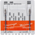 Diamanten 850, gyémántcsiszoló, kék, ISO 040, HP, 2 darab