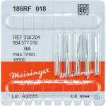 Chirurgie Fräser 186 - 5 darabos csomag, rostfreier Stahl, RA, Figur 684, 12 mm, ISO 018 - 330 204 684 377 018
