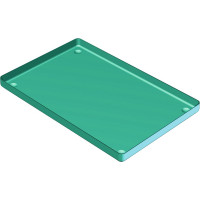 ALUMINIUM TRAY - 1 db, Tray zöld 28 x 18 cm - PN181450-4