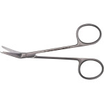 Naht- und Ligaturscheren nach Spencer - 1 db, HSB 287-11, 115 mm, abgewinkelt - HSB 287-11