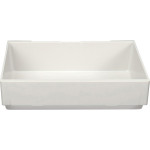 MASTERspace Packung 20 Arbeitsschalen carrara 160 x 170 mm mit Deckel