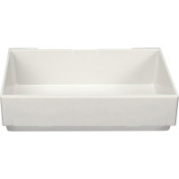 MASTERspace Packung 20 Arbeitsschalen carrara 160 x 170 mm mit Deckel