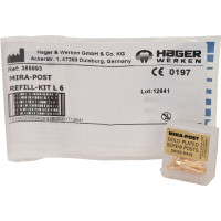 Mira-Post - utántöltő csomag 12 Stifte vergoldet méret 6, L - 355993