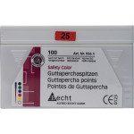 Safety Color (ISO 25), Guttapercha-csúcs, ISO 25 rózsaszín, Guttapercha, 100 darab