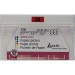 Safety Color (ISO 55), Papírcsúcs, ISO 55 világospiros, Papír, 120 darab