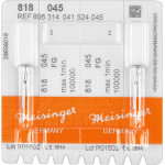 Diamanten 818, gyémántcsiszoló, kék, ISO 045, FG, 2 darab