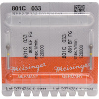 Diamanten 801, gyémántcsiszoló, sárga, ISO 033, FG, 2 darab