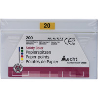 Safety Color (ISO 20), Papírcsúcs, ISO 20 világossárga, Papír, 200 darab