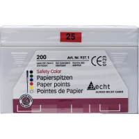 Safety Color (ISO 25), Papírcsúcs, ISO 25 világospiros, Papír, 200 darab