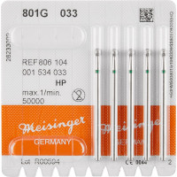 Diamanten 801, gyémántcsiszoló, zöld, ISO 033, HP, 5 darab
