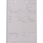 Laza levél Fogszabályozós - Pack 100 db, kopfgelocht