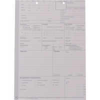 Laza levél Fogszabályozós - Pack 100 db, kopfgelocht