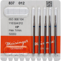 Diamanten 837, gyémántcsiszoló, kék, ISO 012, HP, 5 darab