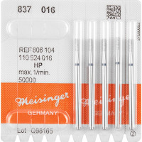 Diamanten 837, gyémántcsiszoló, kék, ISO 016, HP, 5 darab