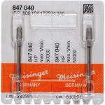 Diamanten 847, gyémántcsiszoló, kék, ISO 040, HP, 2 darab