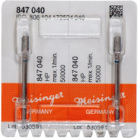 Diamanten 847, gyémántcsiszoló, kék, ISO 040, HP, 2 darab