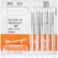 Diamanten 852, gyémántcsiszoló, kék, ISO 023, HP, 5 darab