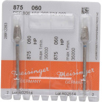 Diamanten 875, gyémántcsiszoló, kék, ISO 060, HP, 2 darab