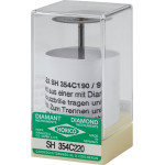 Gyémántcsiszoló (Szintergyémánt) (ISO 220), Kézidarab (HP, Ø 2,35 mm, ISO 104, 44,5 mm) ISO 220 finom, zöld, 1 darab