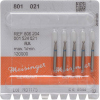 Diamanten 801, gyémántcsiszoló, kék, ISO 021, RA, 5 darab