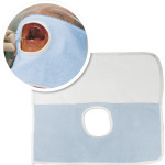 Gesichtsschutztuch - Packung 12 Stück blau - 8-4020B