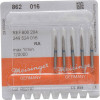 Diamanten 862 Packung 5 Diamanten, fekete ISO 016, FG
